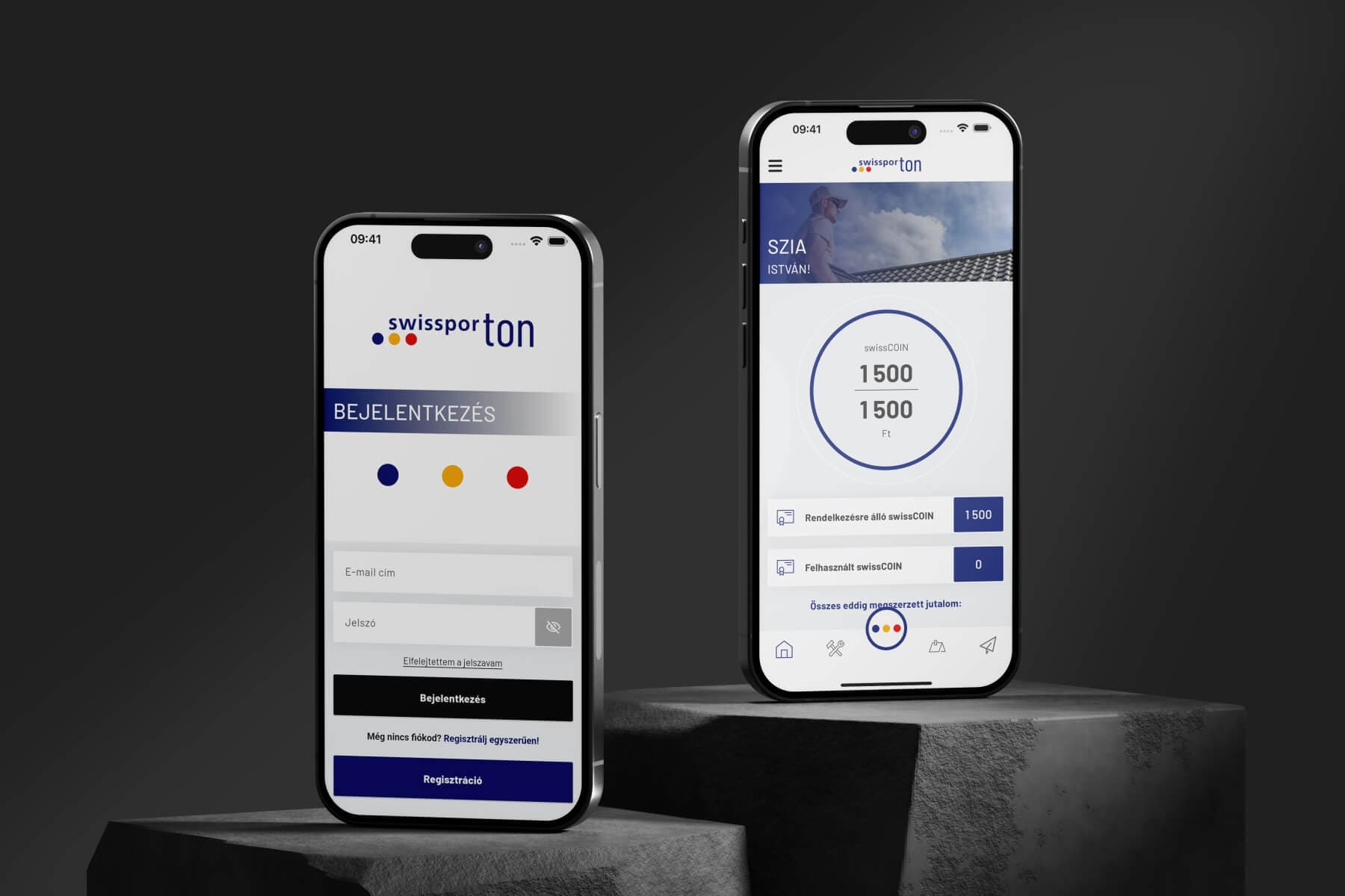 swissporTON App preview