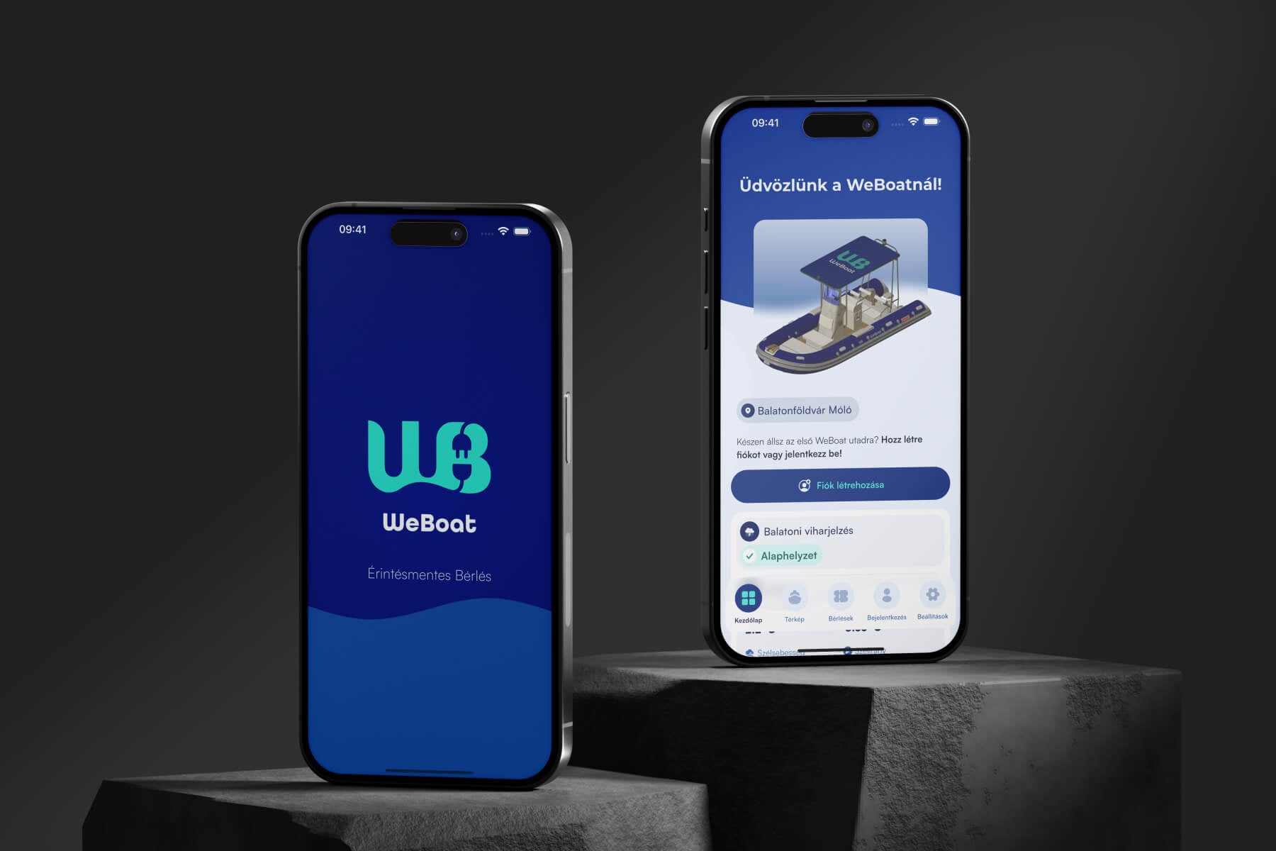 WeBoat applikáció - AppSolution esettanulmány